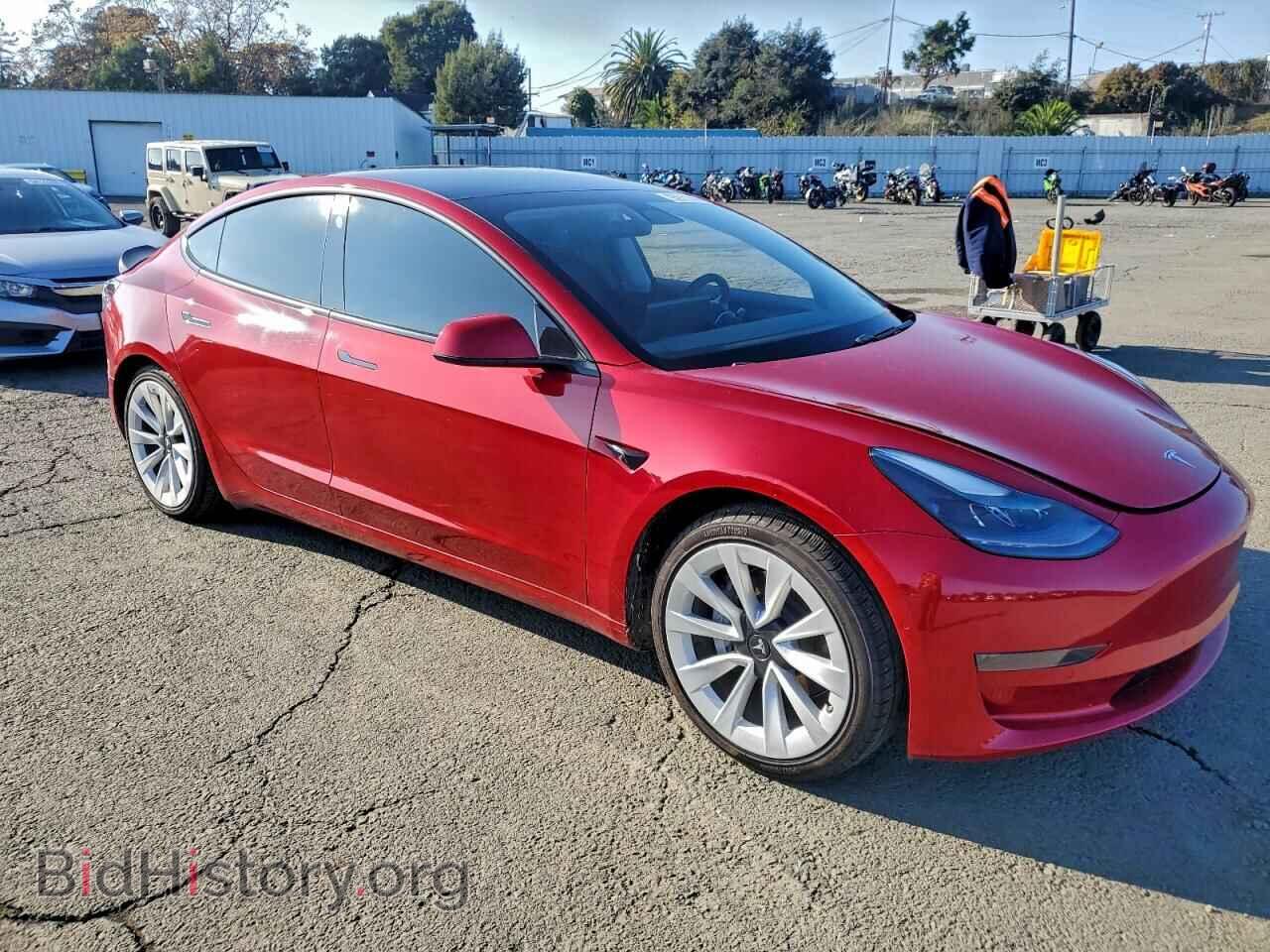 2021 TESLA MODEL 3 - VIN: 5YJ3E1EA7MF077185 - Фото 4
