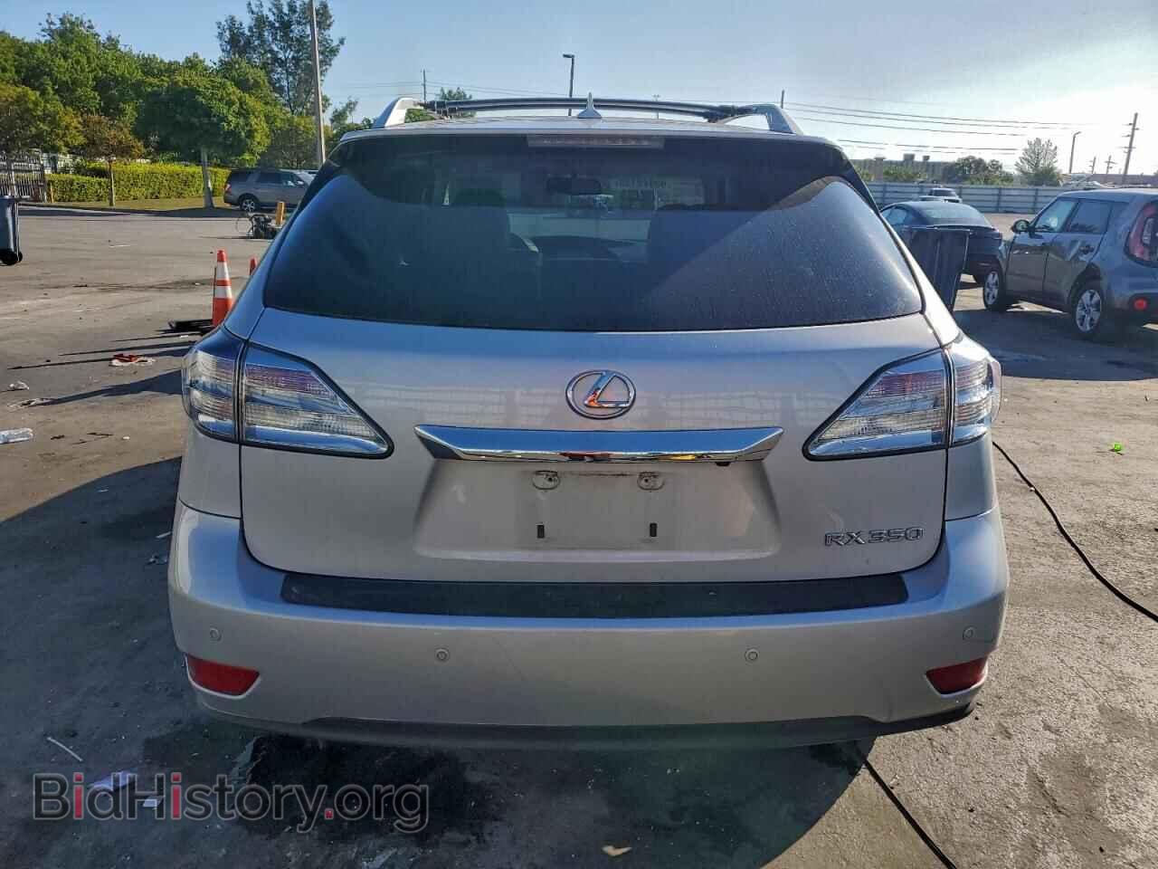 2012 LEXUS RX350 - VIN: 2T2BK1BA3CC122971 - Фото 6
