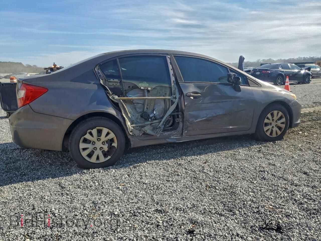2012 HONDA CIVIC - VIN: 19XFB2F56CE032479 - Фото 3