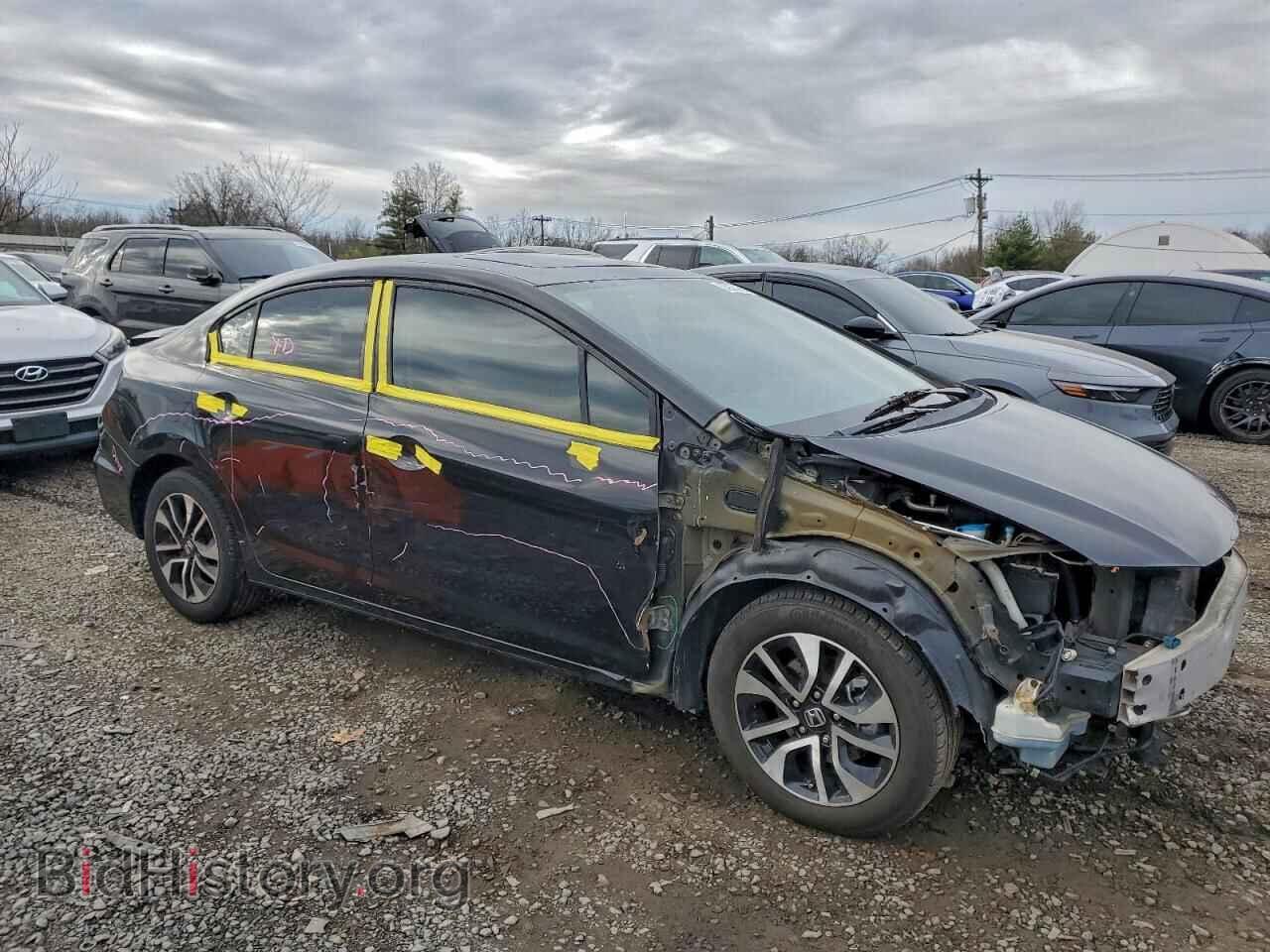 2015 HONDA CIVIC - VIN: 2HGFB2F89FH566502 - Фото 4