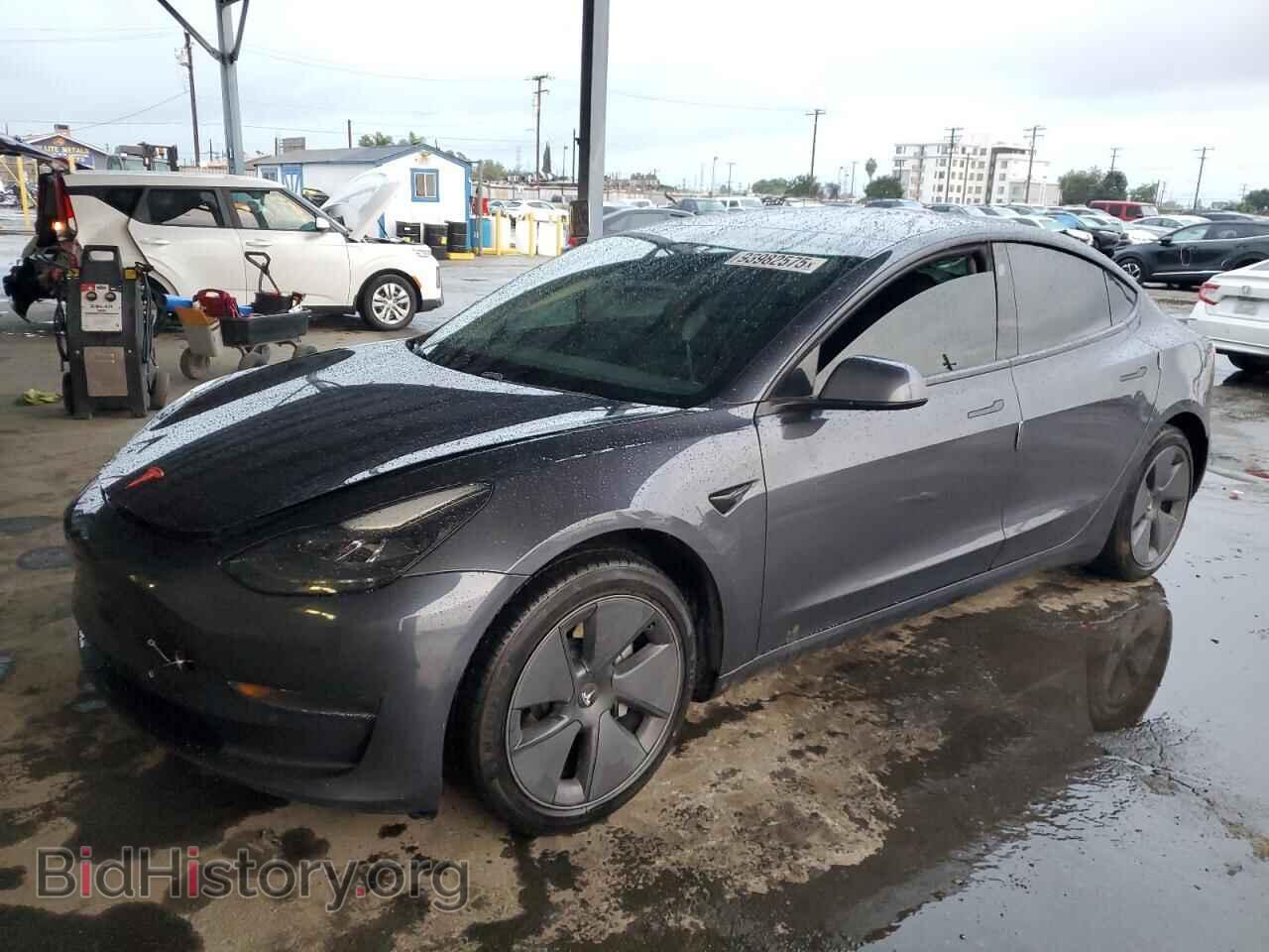 Photo 5YJ3E1EA1MF870871 - TESLA MODEL 3 2021