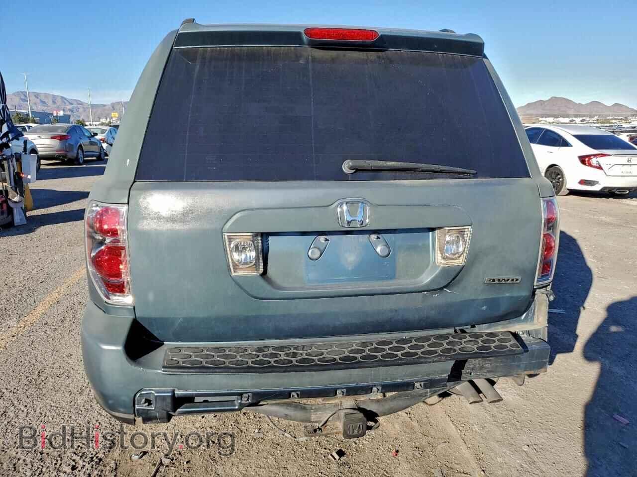 2006 HONDA PILOT - VIN: 2HKYF18576H549911 - Фото 6
