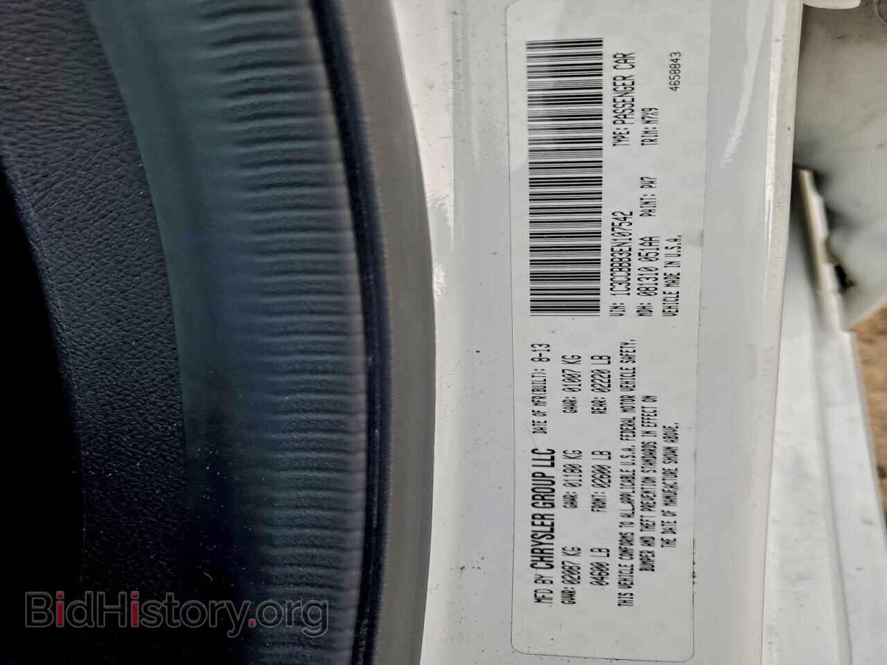 2014 CHRYSLER 200 - VIN: 1C3CCBBB3EN107542 - Фото 13