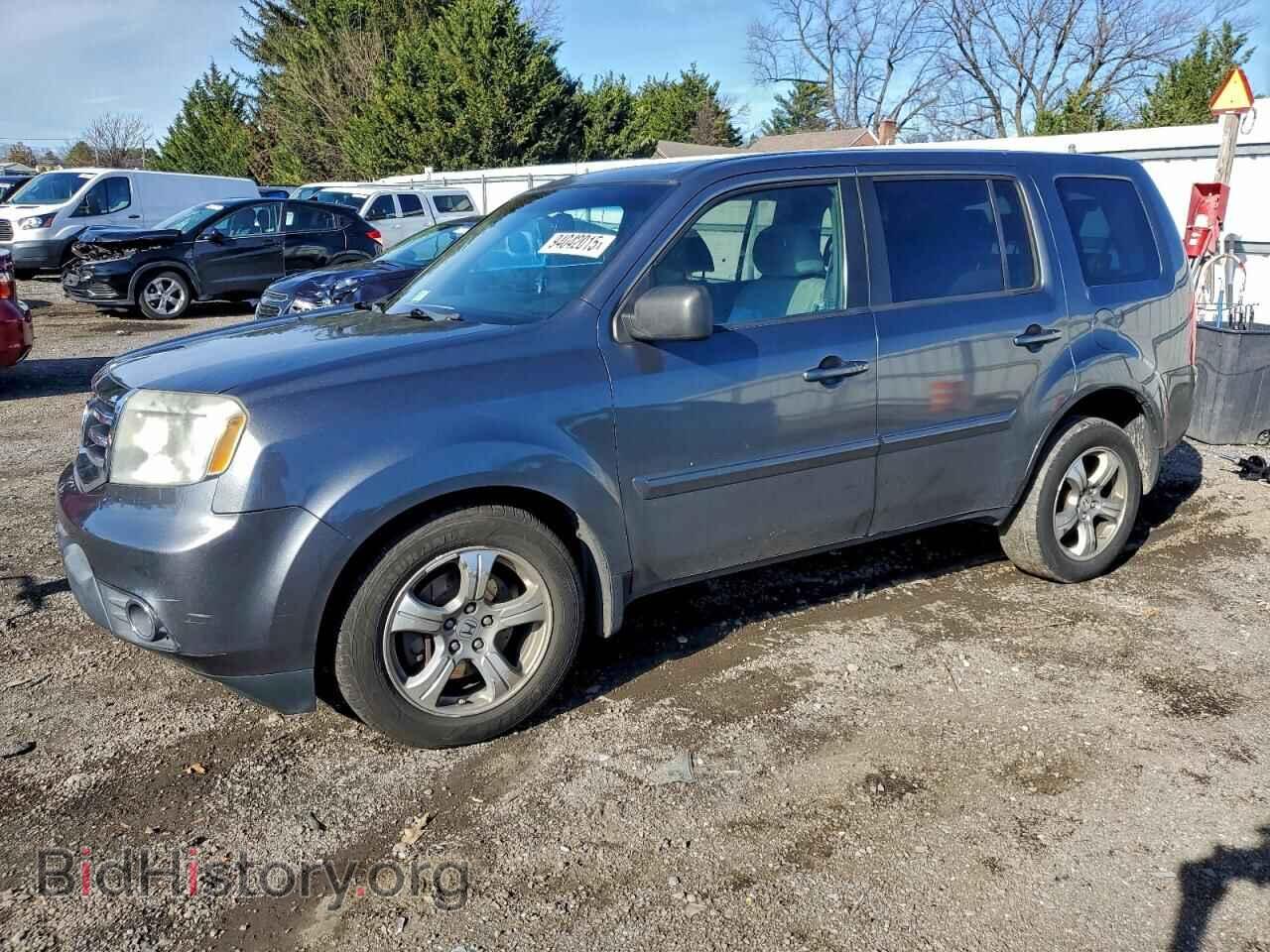 Photo 5FNYF4H49CB036307 - HONDA PILOT 2012