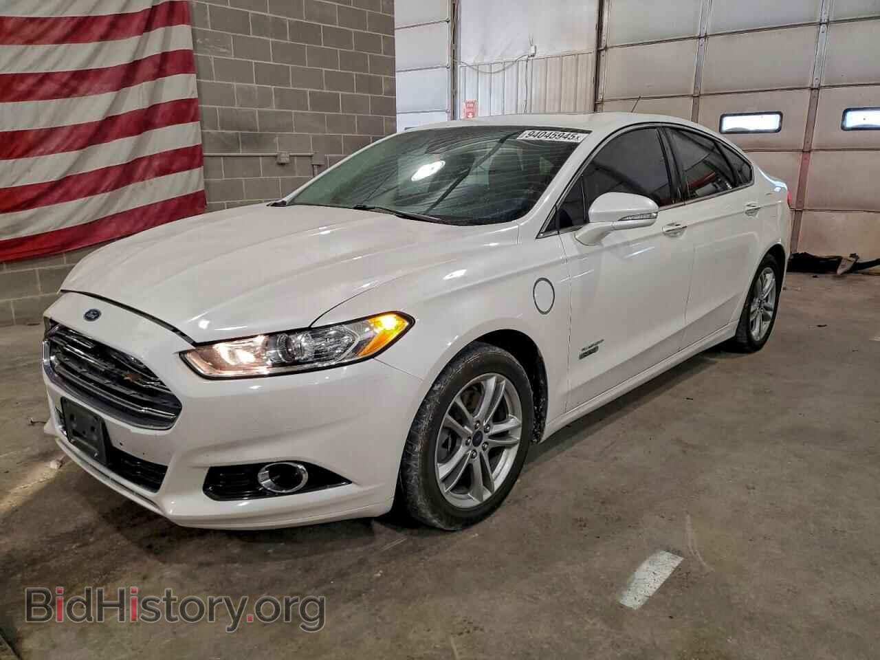 Photo 3FA6P0SU6GR166433 - FORD FUSION 2016