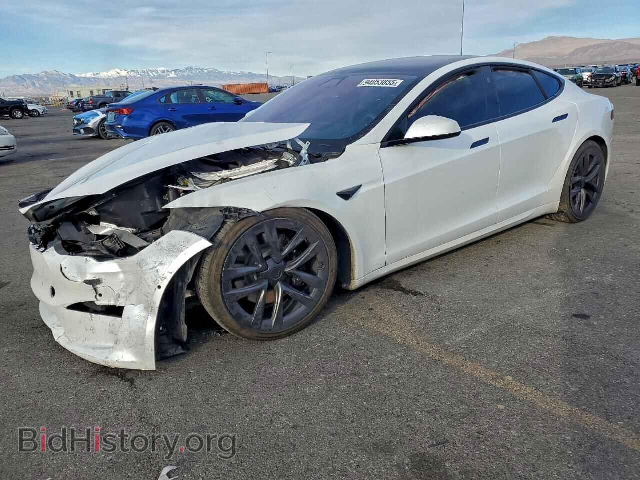Фотография 5YJSA1E63MF451892 - TESLA MODEL S 2021