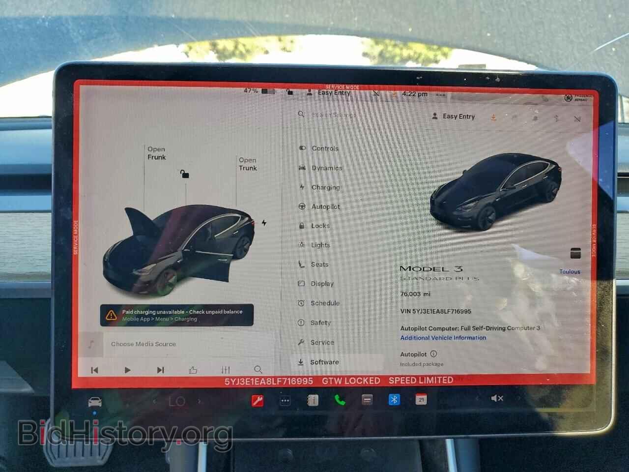 2020 TESLA MODEL 3 - VIN: 5YJ3E1EA8LF716995 - Photo 9