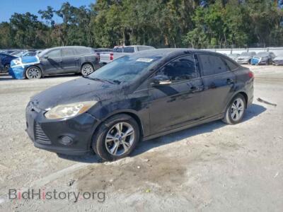 2014 Ford FOCUS SE, черный — VIN 1FADP3F20EL165260, Copart