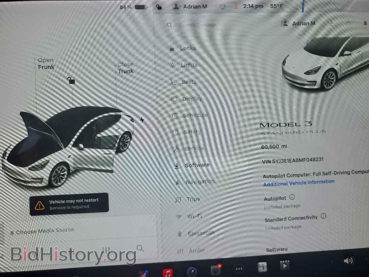 2021 TESLA MODEL 3 - VIN: 5YJ3E1EA8MF048231 - Фото 9