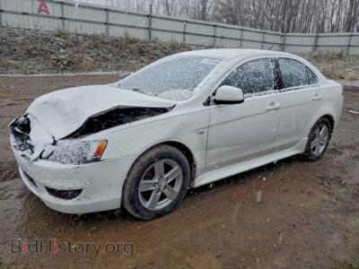 2014 Mitsubishi LANCER SE, белый — VIN JA32V2FW4EU002995, Copart
