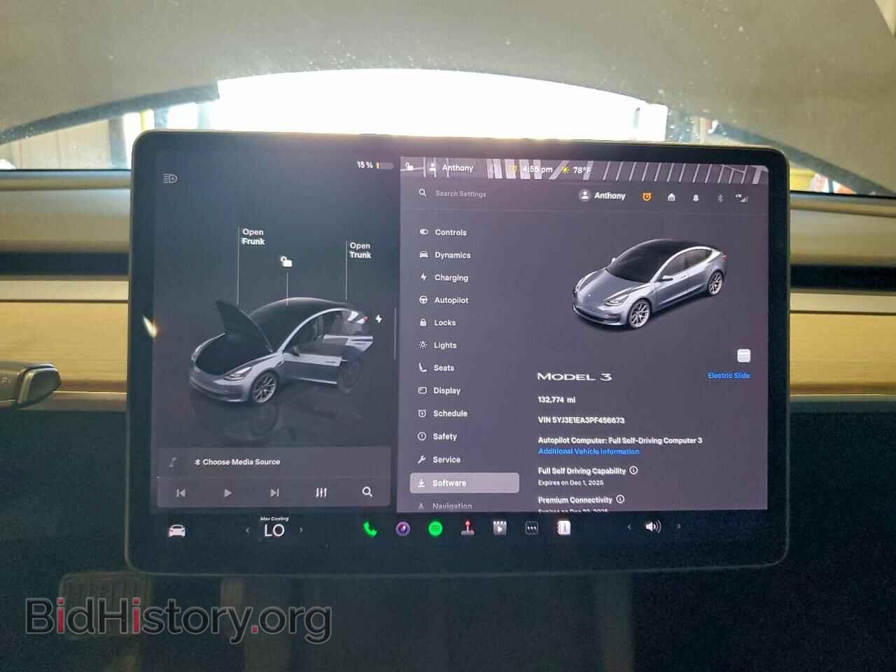 2023 TESLA MODEL 3 - VIN: 5YJ3E1EA3PF456673 - Photo 9