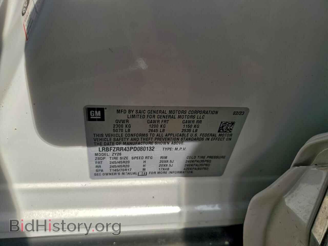 2023 BUICK ENVISION - VIN: LRBFZRR43PD080132 - Фото 12