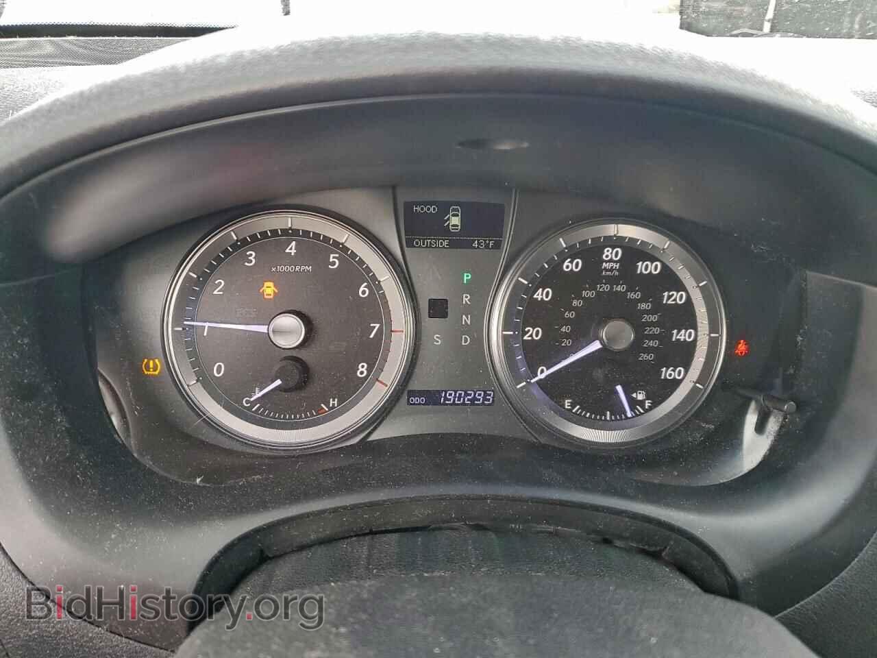 2011 LEXUS ES350 - VIN: JTHBK1EG1B2465150 - Фото 9