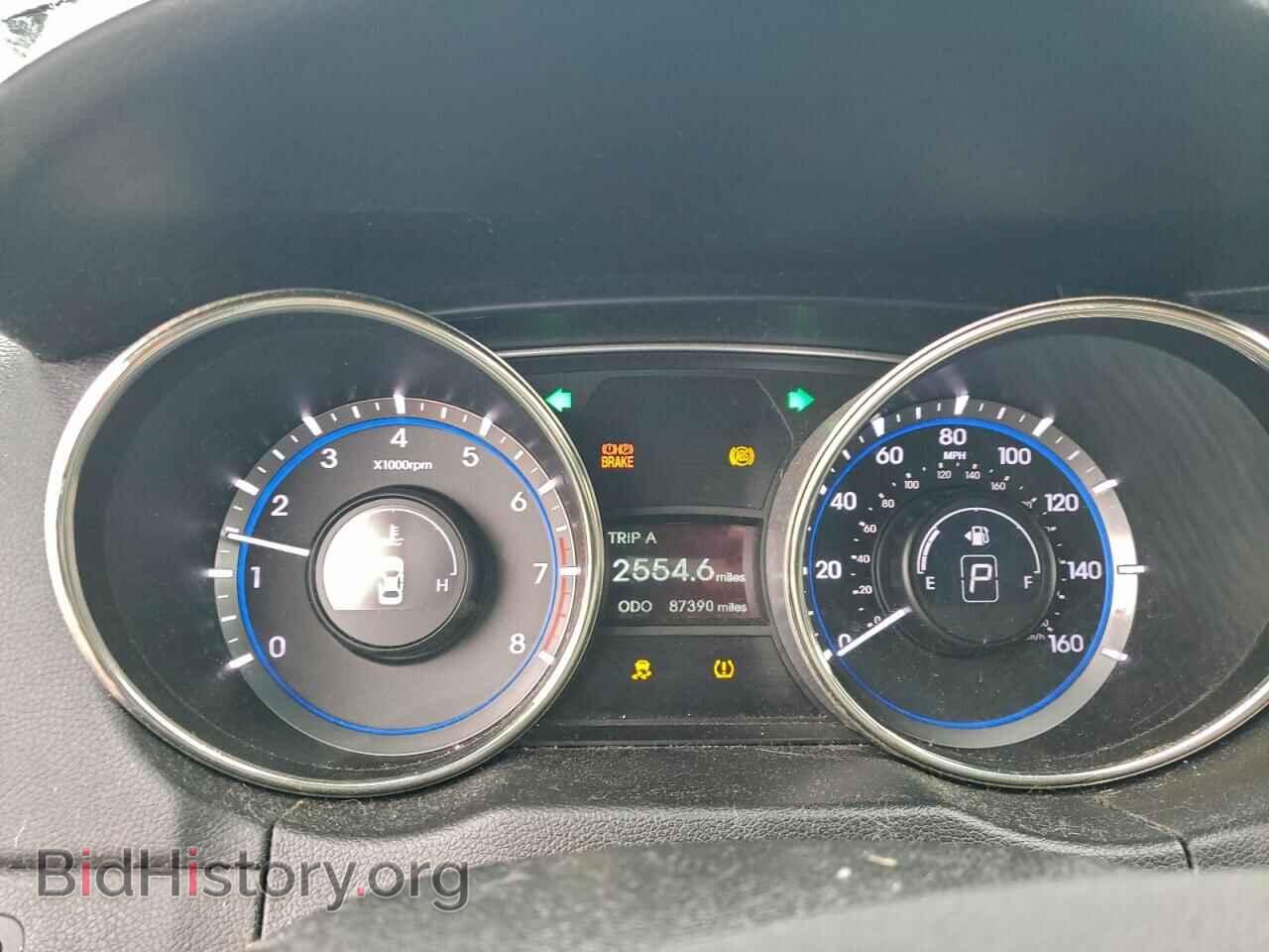 2012 HYUNDAI SONATA - VIN: 5NPEC4AC3CH406214 - Фото 9