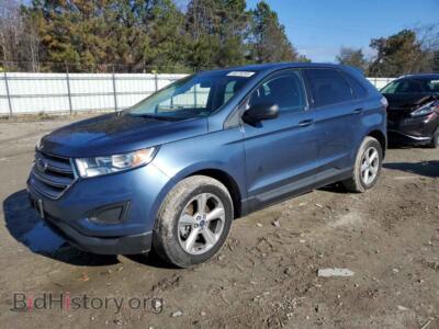 2018 Ford EDGE, blue — VIN 2FMPK3G92JBC53931, Copart