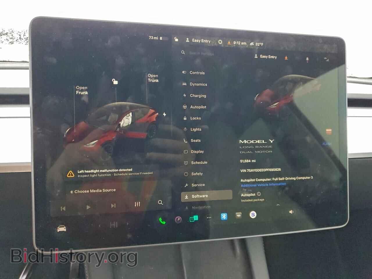 2023 TESLA MODEL Y - VIN: 7SAYGDEE0PF690826 - Photo 9