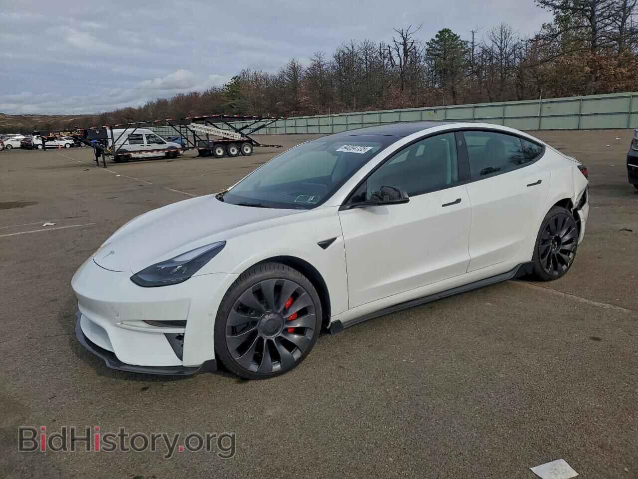 Photo 5YJ3E1EC6MF094237 - TESLA MODEL 3 2021