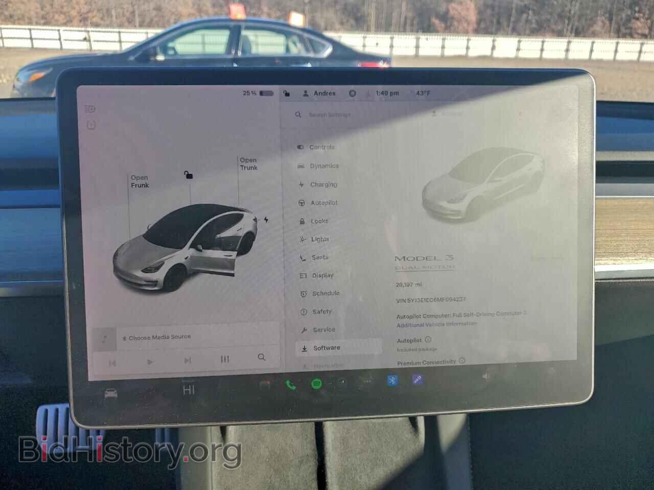2021 TESLA MODEL 3 - VIN: 5YJ3E1EC6MF094237 - Photo 9