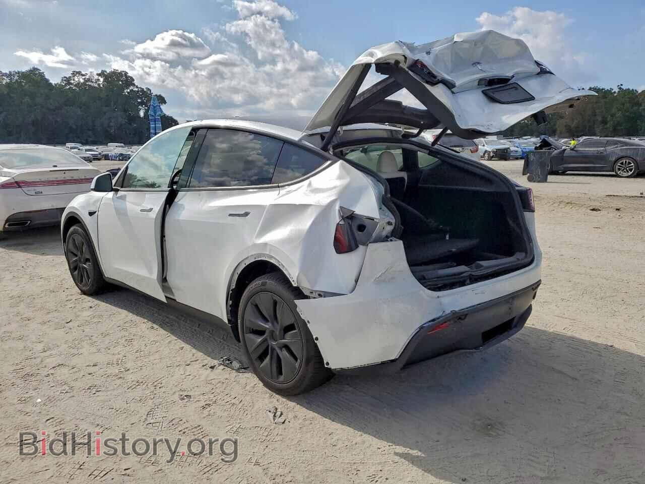 2024 TESLA MODEL Y - VIN: 7SAYGDEE4RA325971 - Фото 2