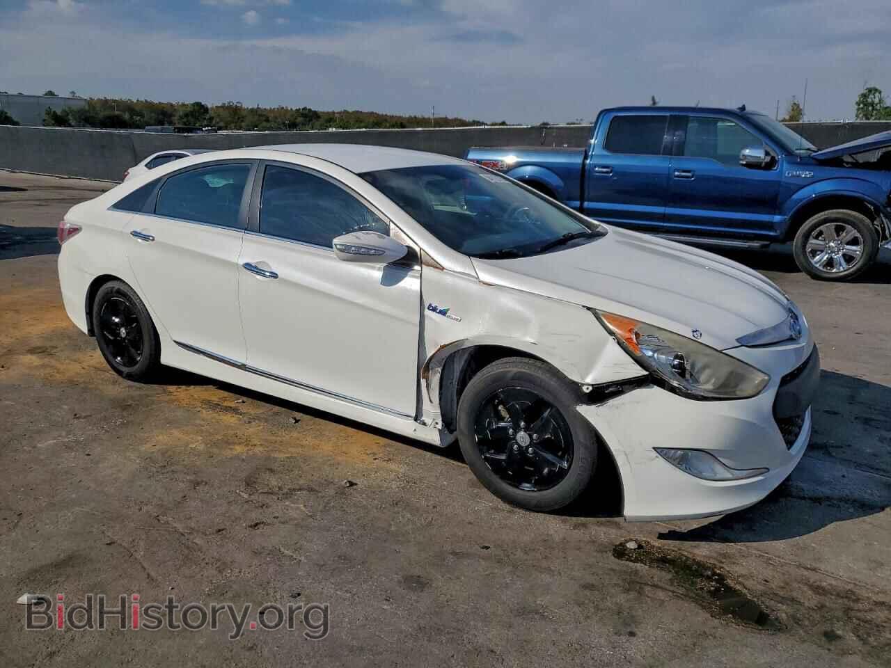2014 HYUNDAI SONATA - VIN: KMHEC4A46EA114586 - Фото 4