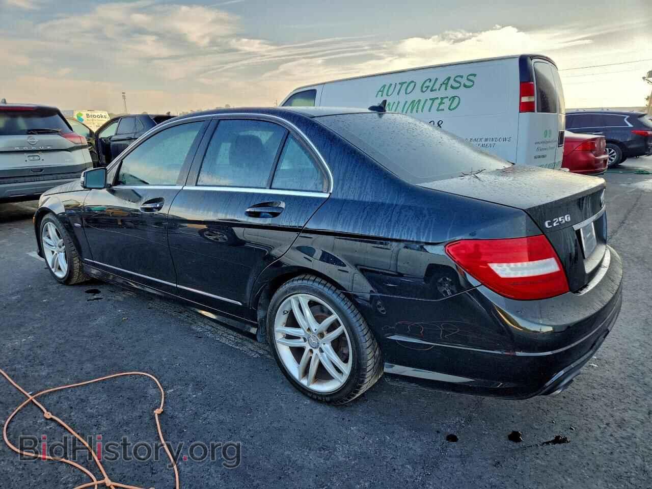 2012 MERCEDES-BENZ C-CLASS - VIN: WDDGF4HB4CA609364 - Photo 2