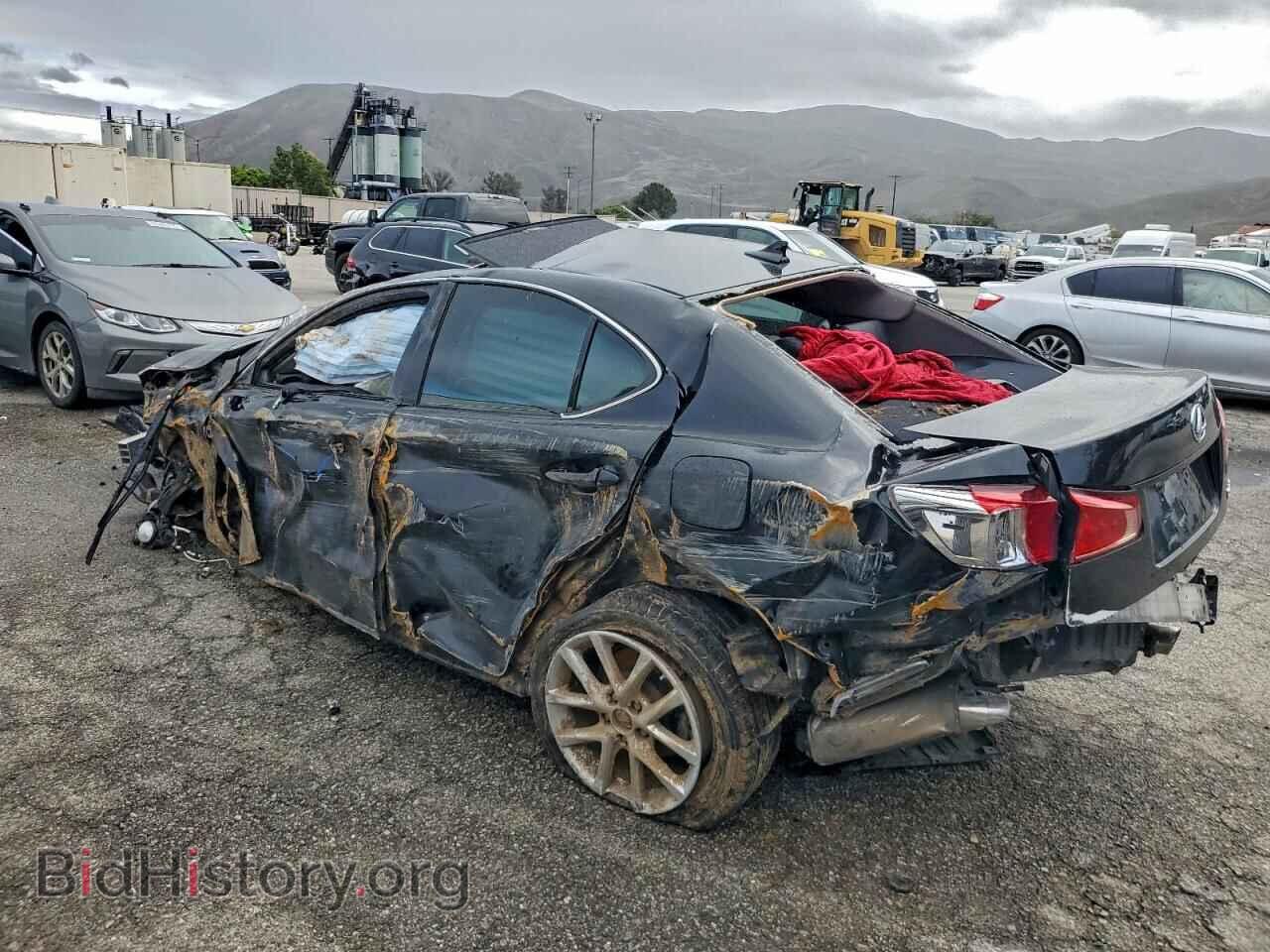 2012 LEXUS IS - VIN: JTHBF5C27C5163770 - Фото 2