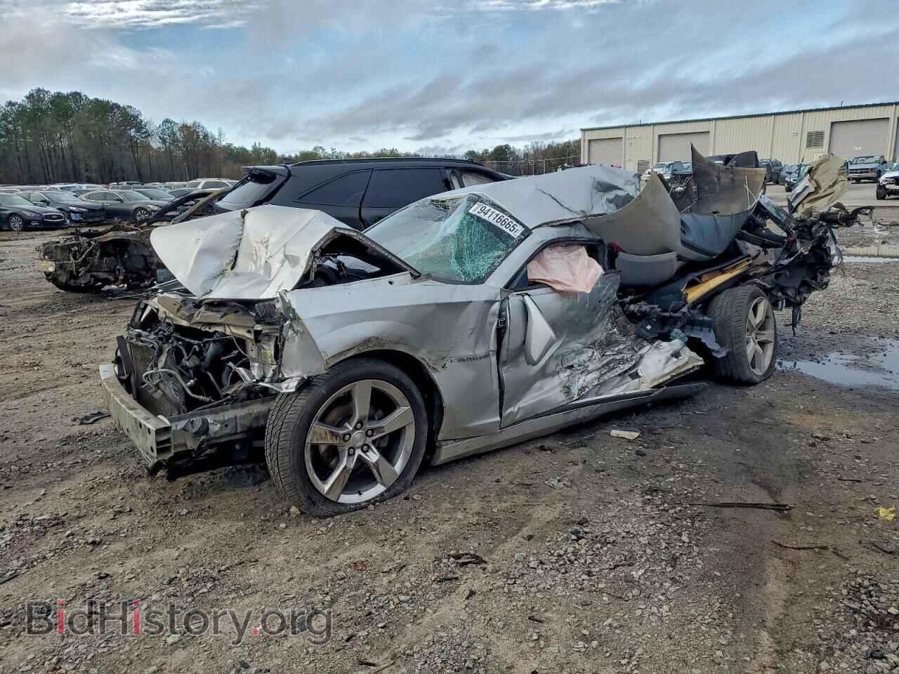 Photo 2G1FG1E34C9124113 - CHEVROLET CAMARO 2012