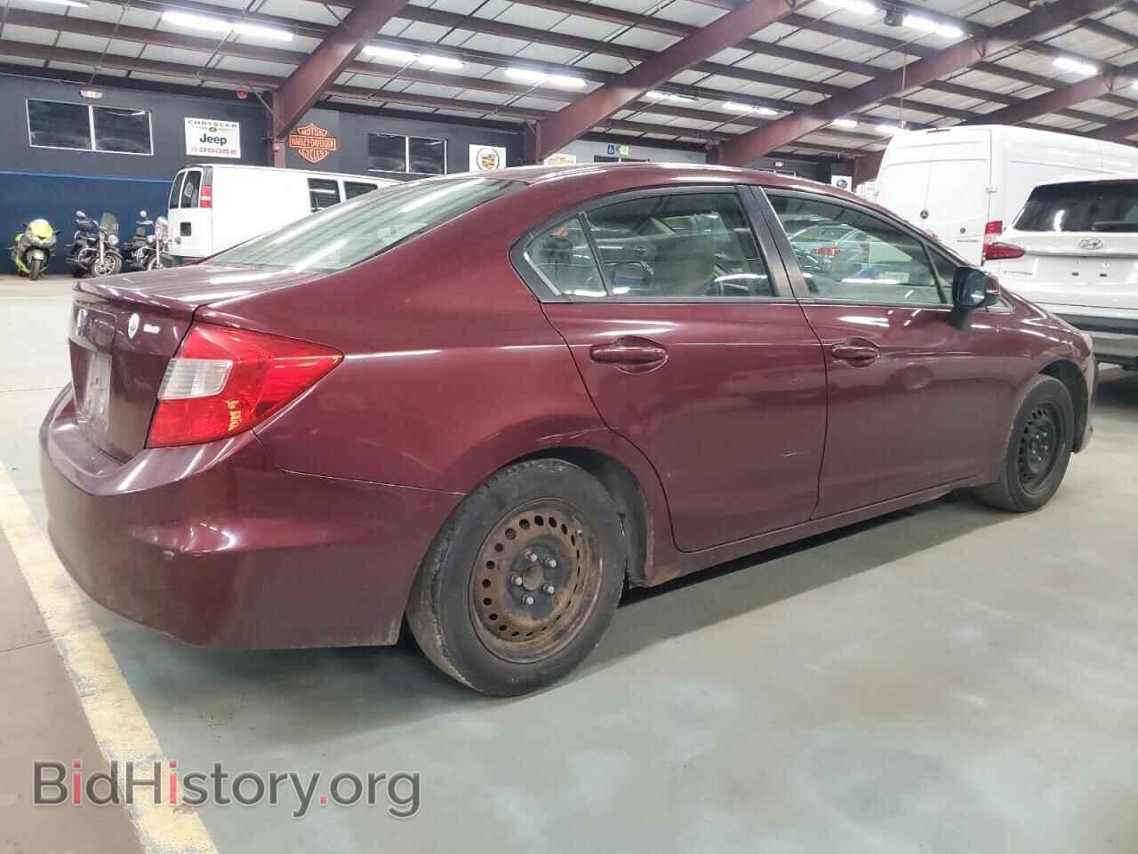 2012 HONDA CIVIC - VIN: 2HGFB2F54CH501283 - Фото 3