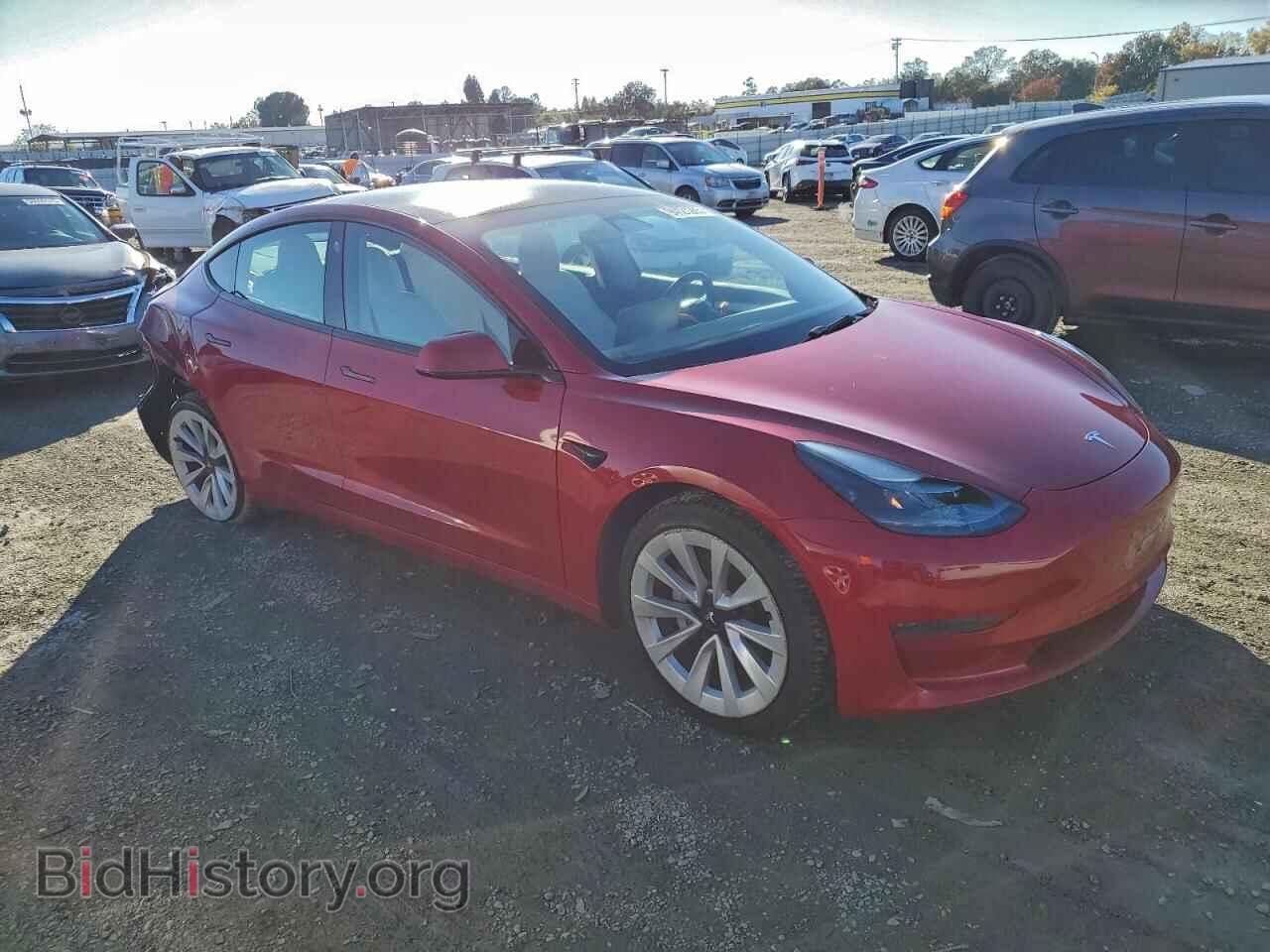 2022 TESLA MODEL 3 - VIN: 5YJ3E1EA5NF132055 - Photo 4