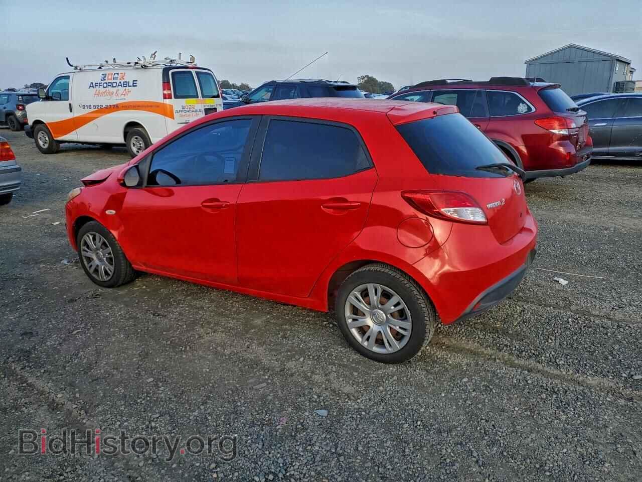 2014 MAZDA 2 - VIN: JM1DE1KZ7E0186647 - Фото 2