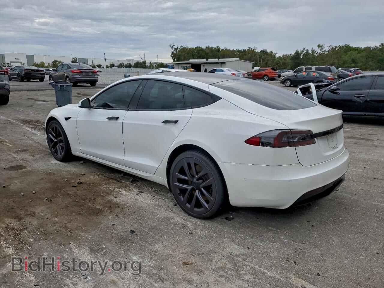2022 TESLA MODEL S - VIN: 5YJSA1E53NF467003 - Фото 2