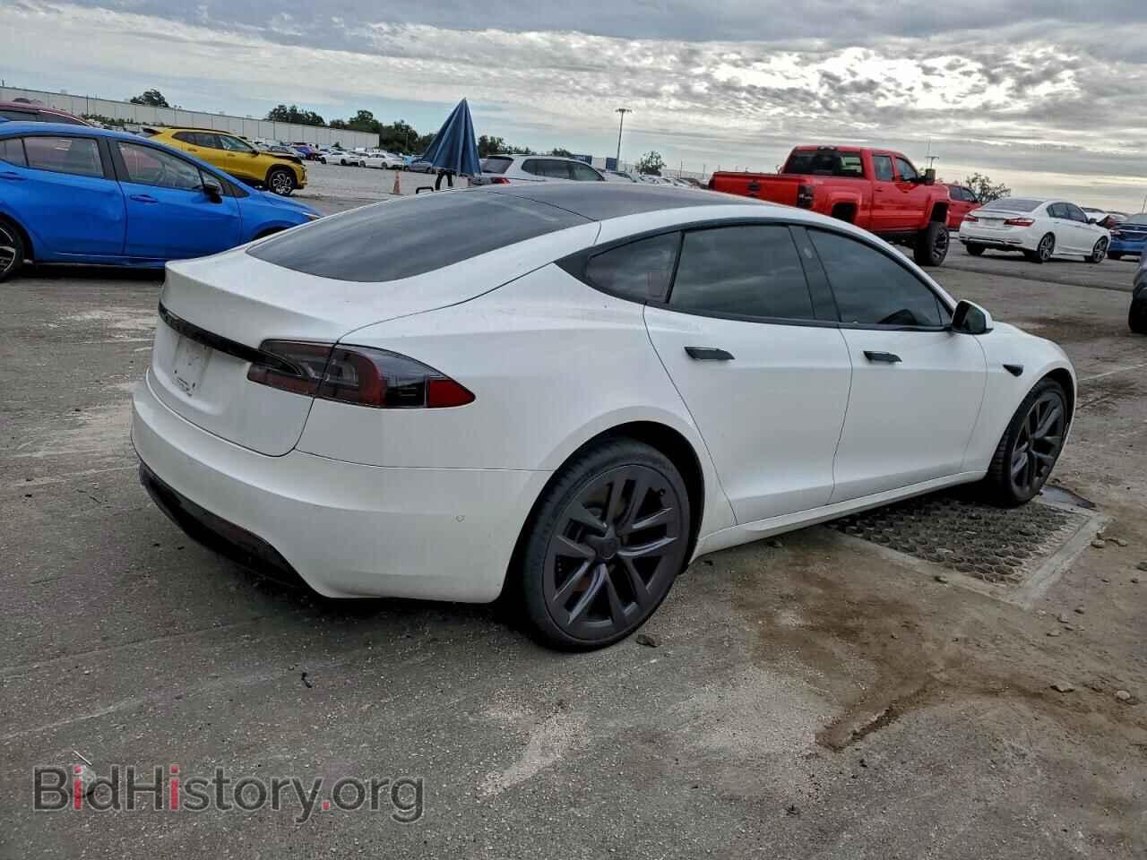 2022 TESLA MODEL S - VIN: 5YJSA1E53NF467003 - Фото 3