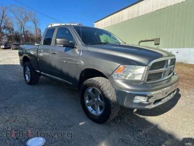 2012 Dodge RAM 1500 SLT, серый — VIN 1C6RD7GT0CS219352, Copart