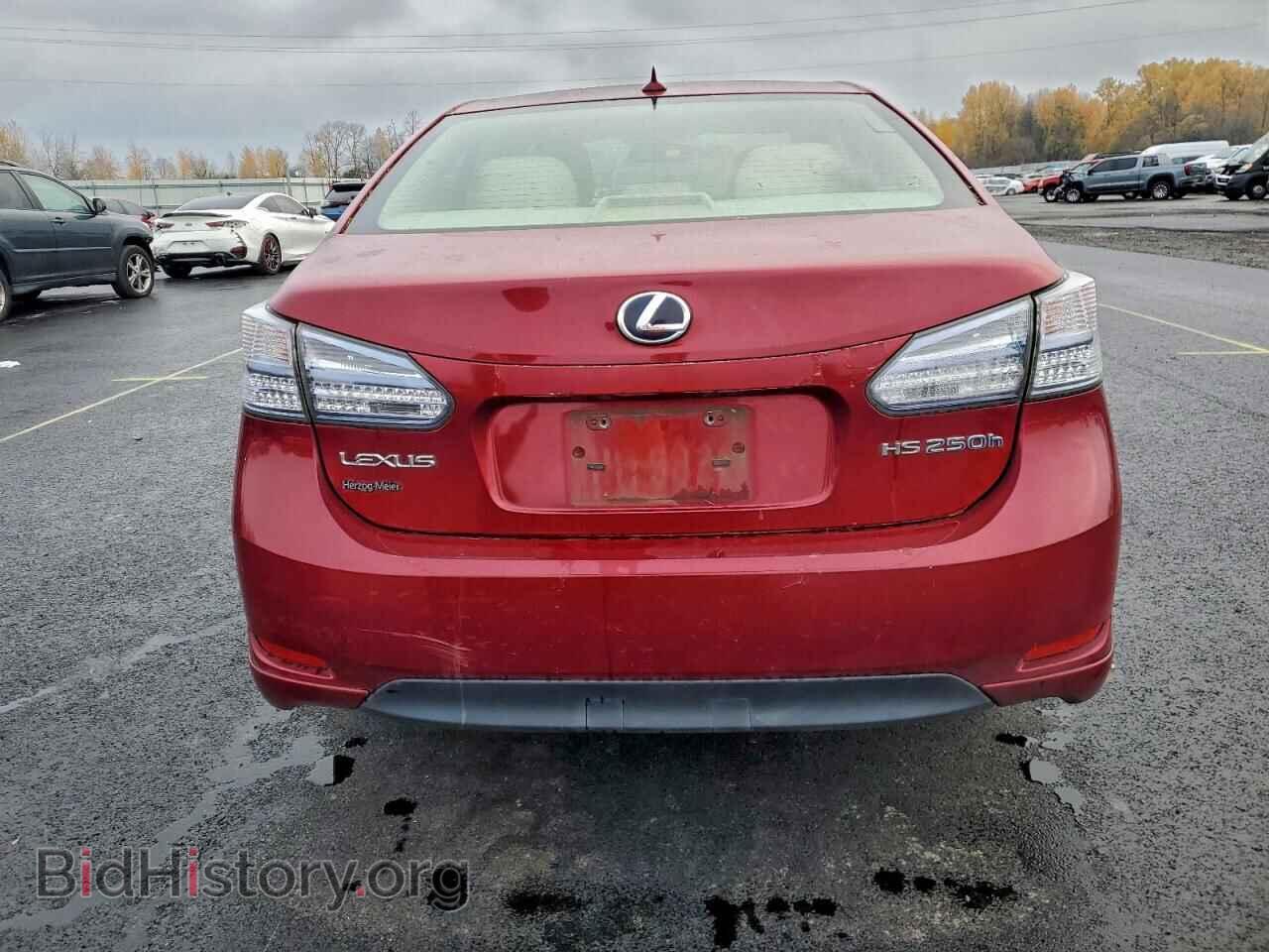 2010 LEXUS HS - VIN: JTHBB1BAXA2028830 - Фото 6
