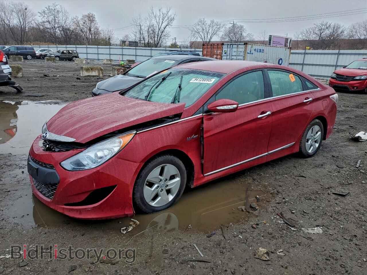 Photo KMHEC4A41BA017369 - HYUNDAI SONATA 2011