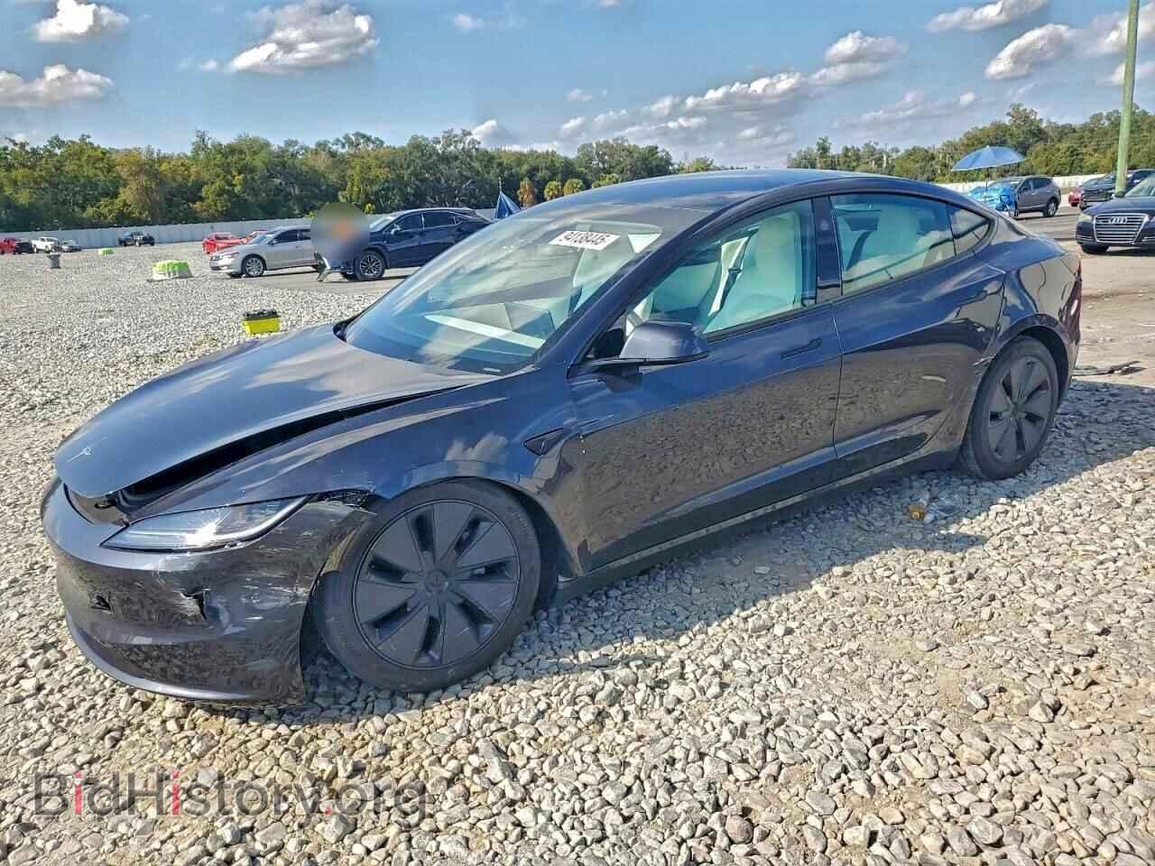 Photo 5YJ3E1EA3SF007650 - TESLA MODEL 3 2025