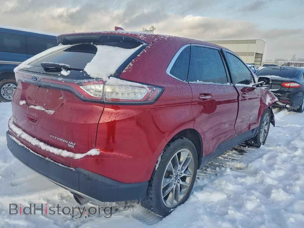 2016 FORD EDGE - VIN: 2FMPK4K88GBC11387 - Фото 3