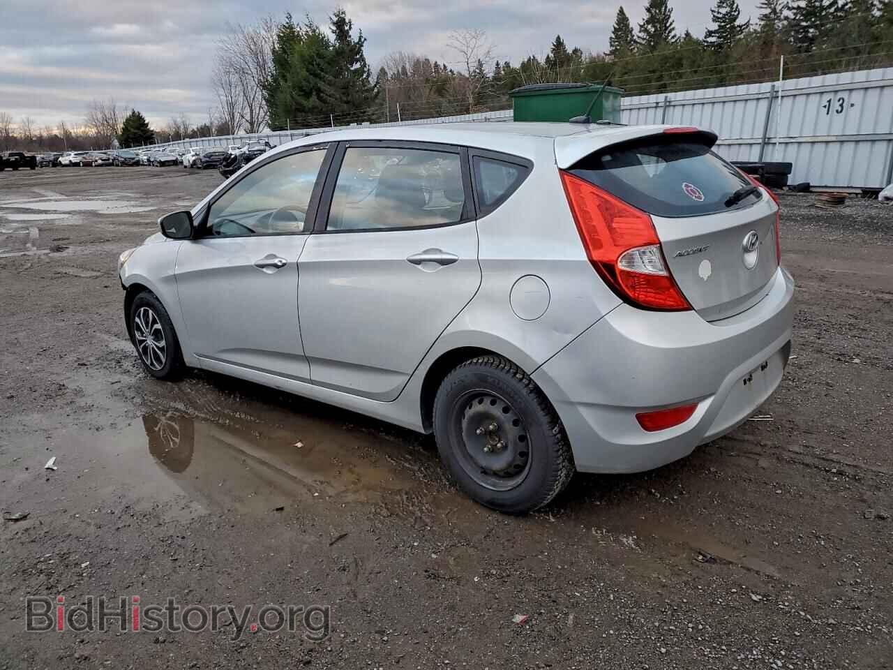 2013 HYUNDAI ACCENT - VIN: KMHCT5AE3DU110675 - Фото 2
