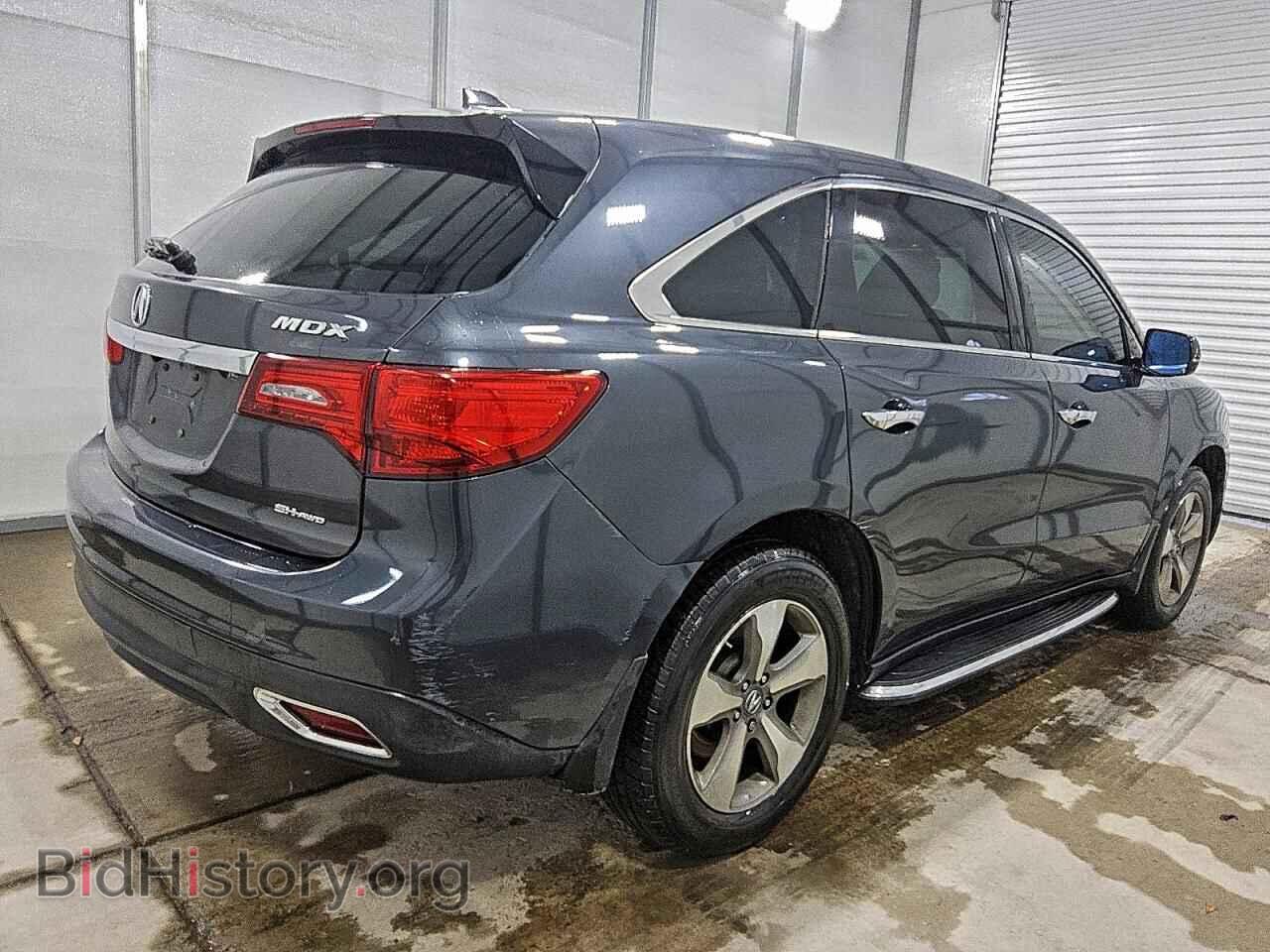 2014 ACURA MDX - VIN: 5FRYD4H21EB022584 - Фото 3