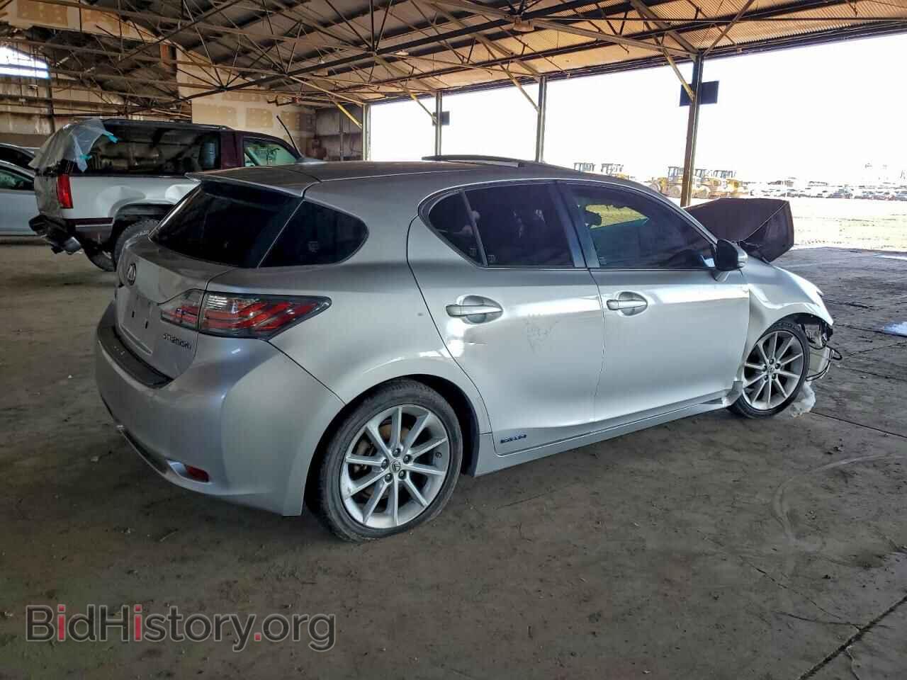 2012 LEXUS CT 200 - VIN: JTHKD5BH4C2108755 - Фото 3