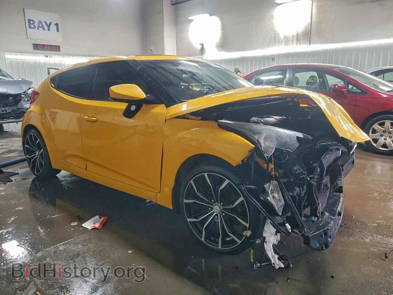 2013 HYUNDAI VELOSTER - VIN: KMHTC6AD0DU155473 - Фото 4
