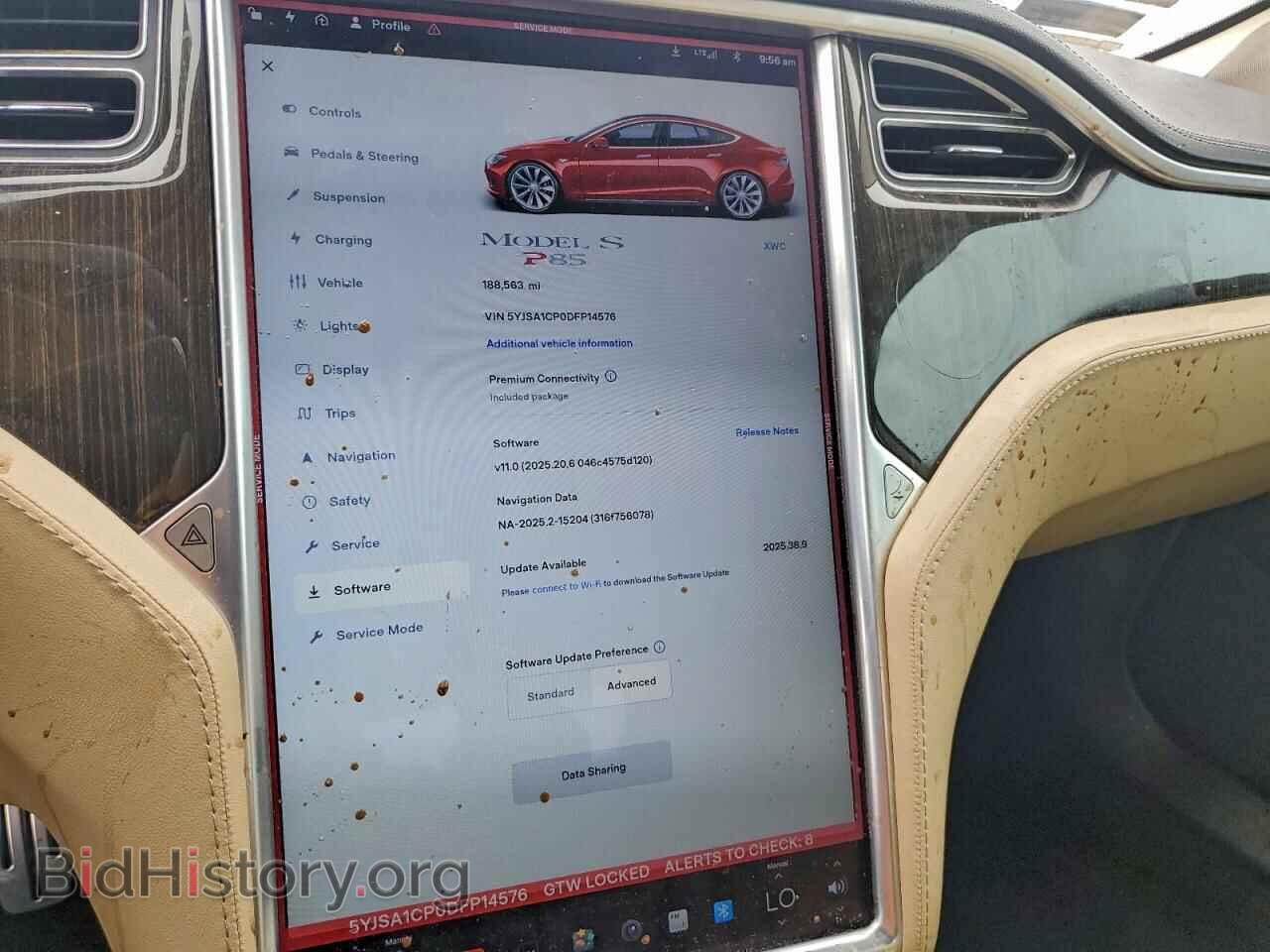 2013 TESLA MODEL S - VIN: 5YJSA1CP0DFP14576 - Photo 9