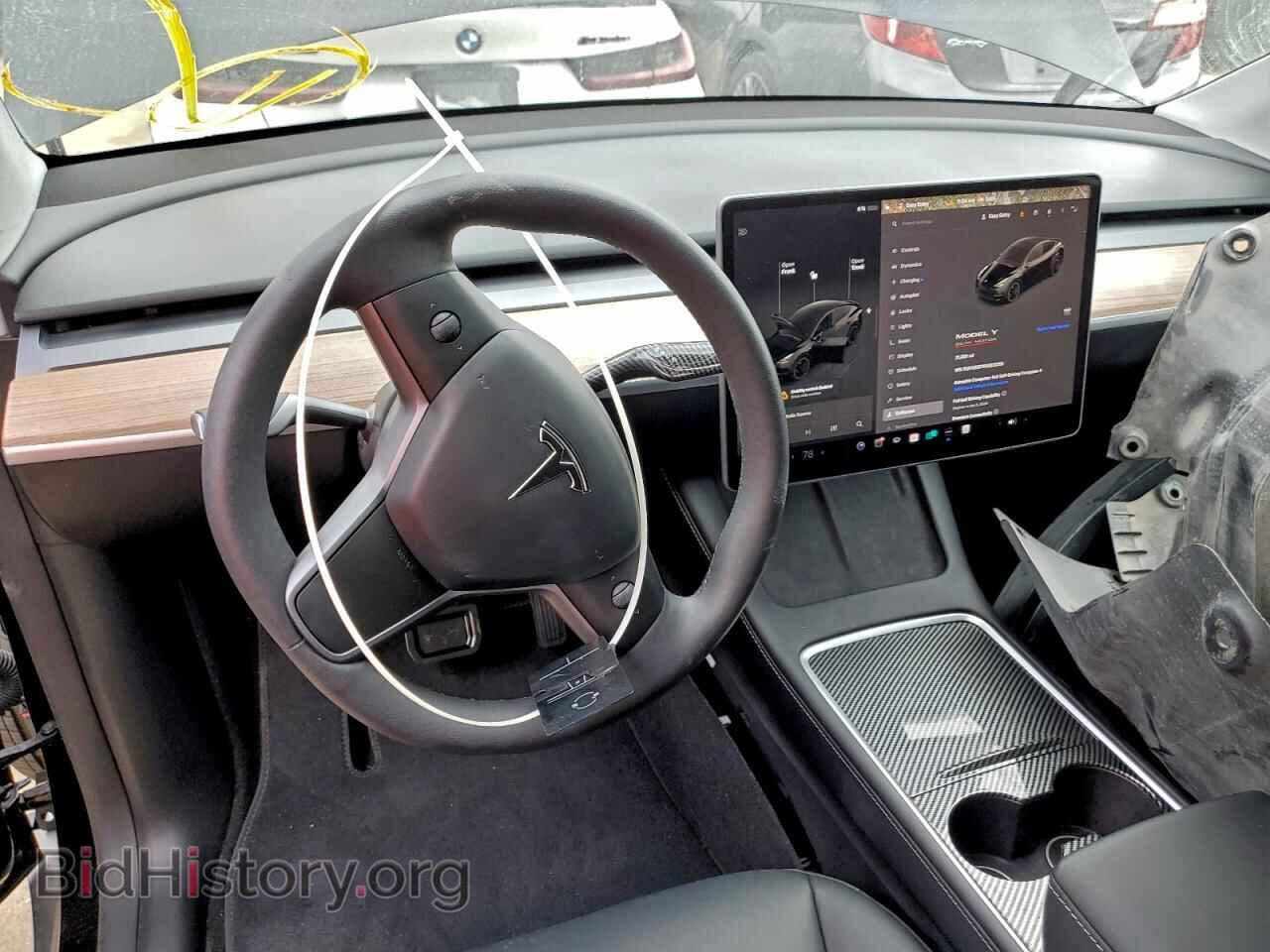 2024 TESLA MODEL Y - VIN: 7SAYGDEFXRA322355 - Фото 8