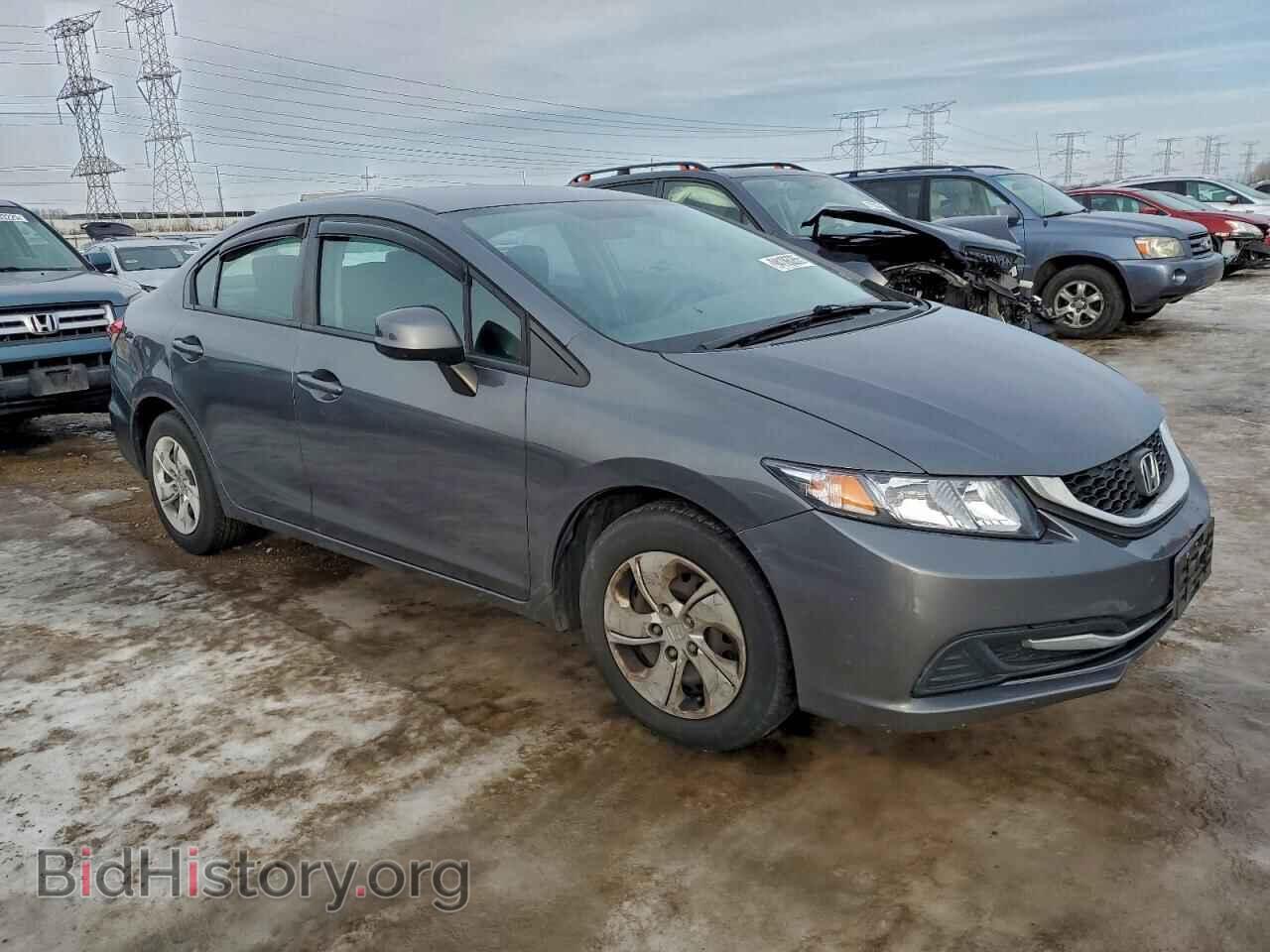 2013 HONDA CIVIC - VIN: 19XFB2F56DE007647 - Фото 4
