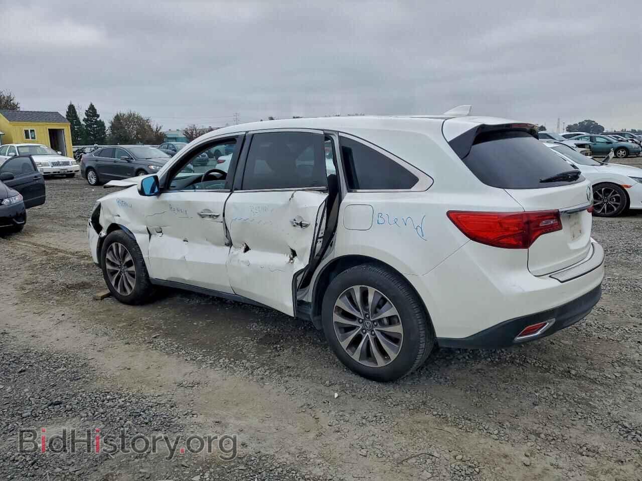 2014 ACURA MDX - VIN: 5FRYD3H40EB019025 - Фото 2