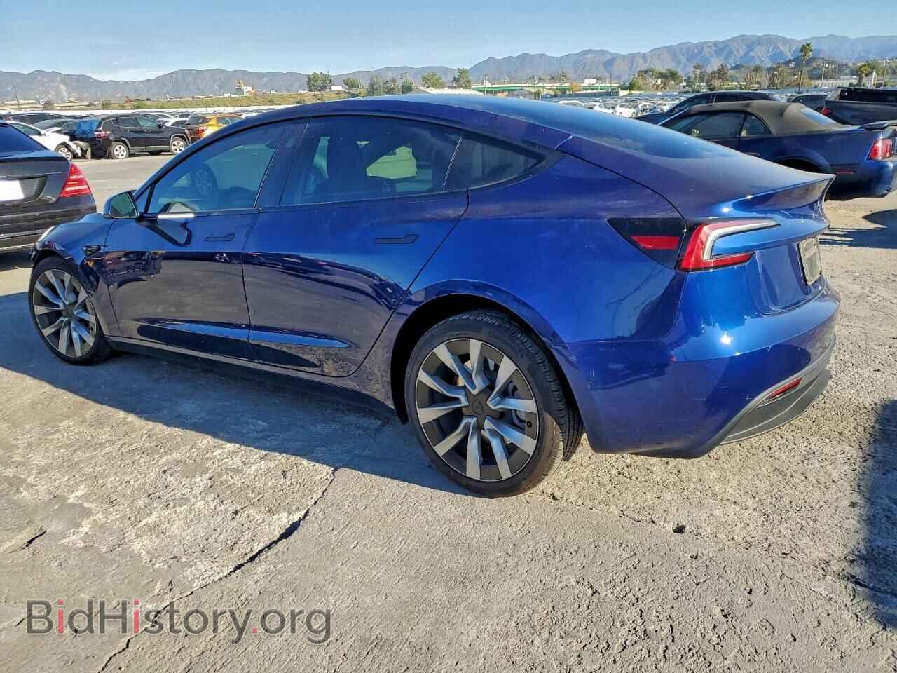 2024 TESLA MODEL 3 - VIN: 5YJ3E1EA2RF752691 - Фото 2
