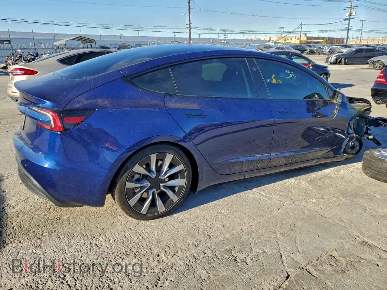 2024 TESLA MODEL 3 - VIN: 5YJ3E1EA2RF752691 - Фото 3