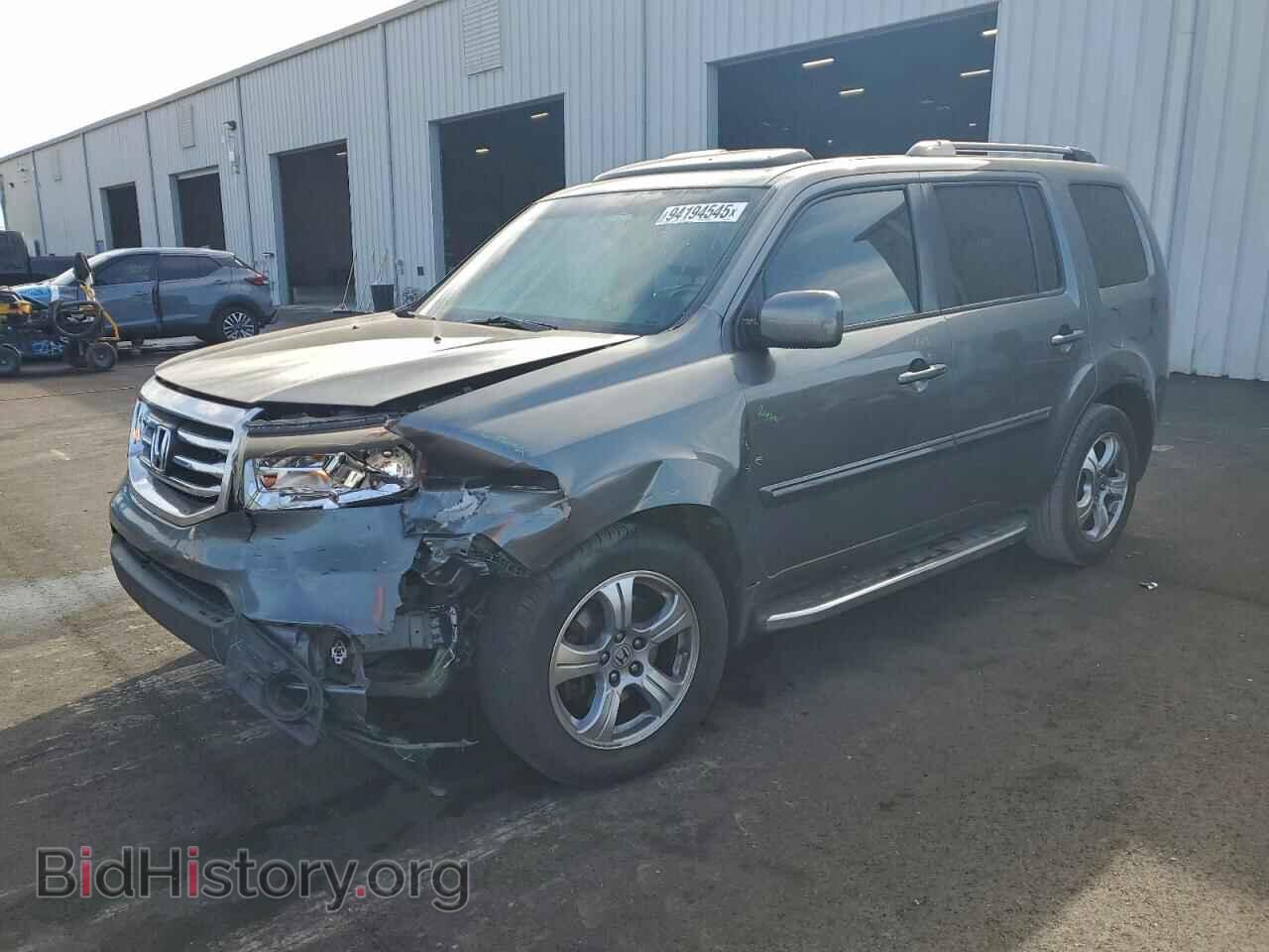 Photo 5FNYF3H54CB011530 - HONDA PILOT 2012