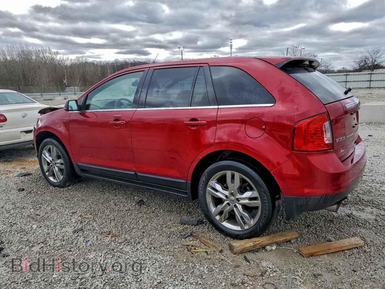 2014 FORD EDGE - VIN: 2FMDK3K90EBB29009 - Фото 2