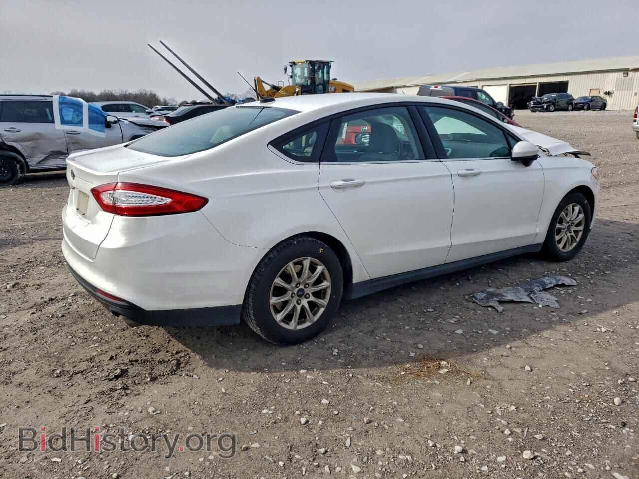 2016 FORD FUSION - VIN: 1FA6P0G73G5125554 - Фото 3